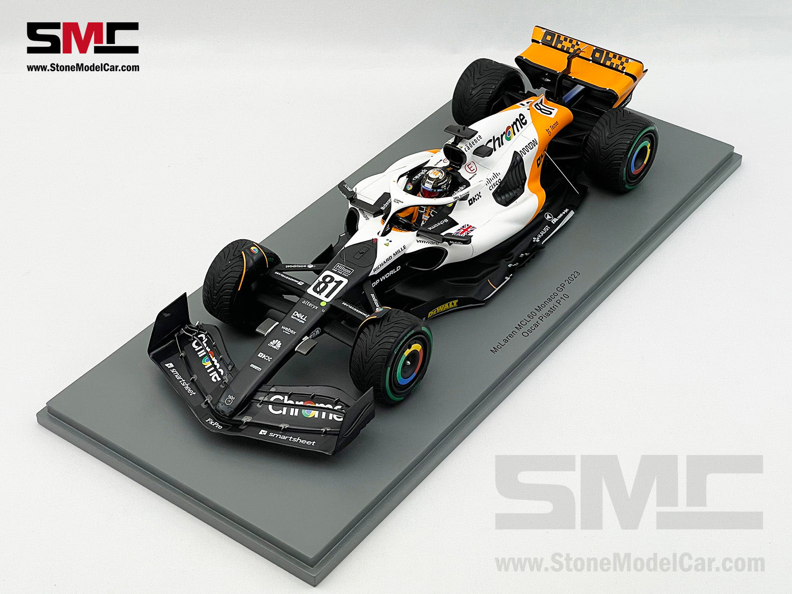 McLaren F1 MCL60 #81 Oscar Piastri 10th Monaco GP 2023 Special