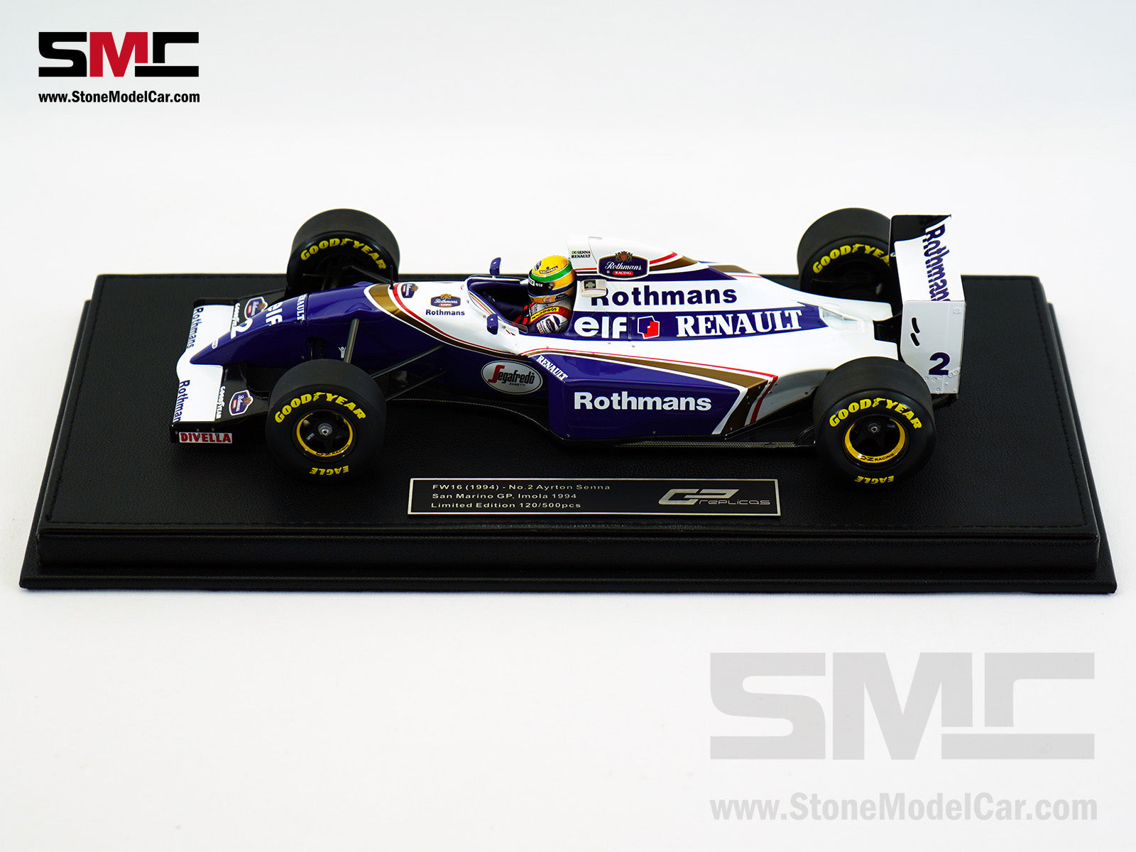 Williams Renault F1 FW16 #2 Ayrton Senna San Marino GP 1994 1:18