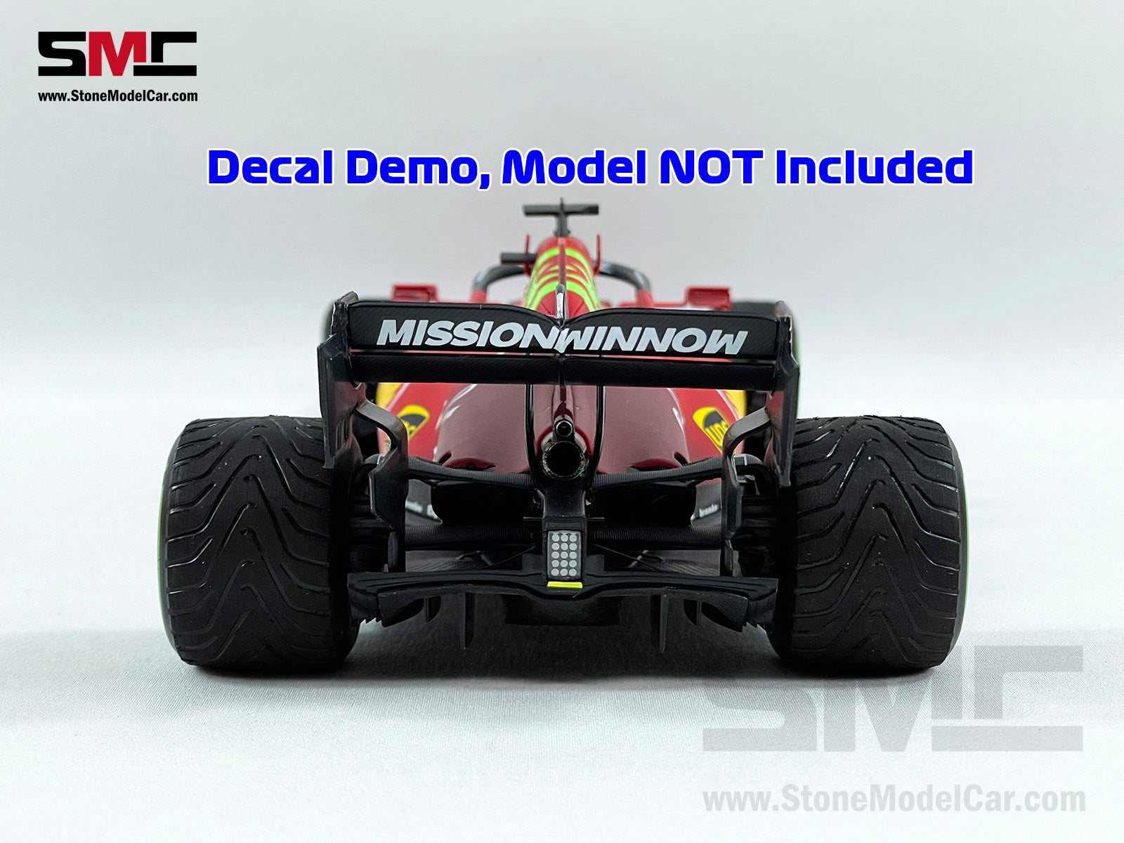 Mission Winnow MW Decal for 1:18 2021 Ferrari F1 SF21 Leclerc