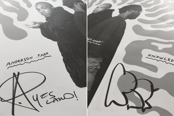 NxWorries – Anderson.Paak and Knxwledge – ONE BIG POSTER - Stones