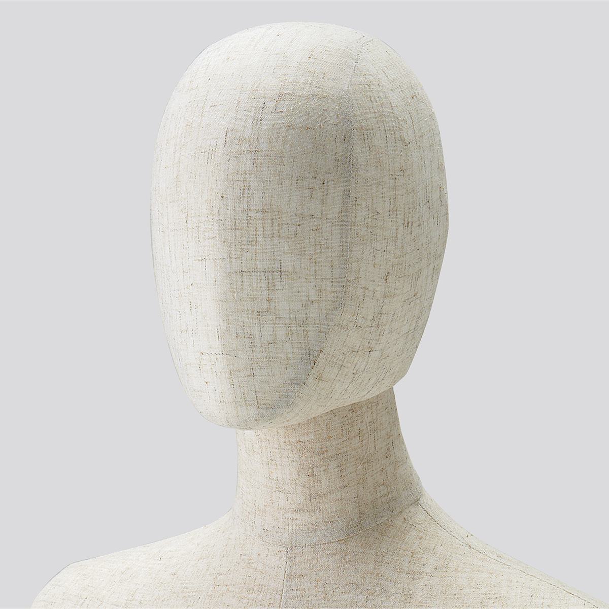 トルソー用ヘッドパーツ〔ストエキオリジナル〕 婦人