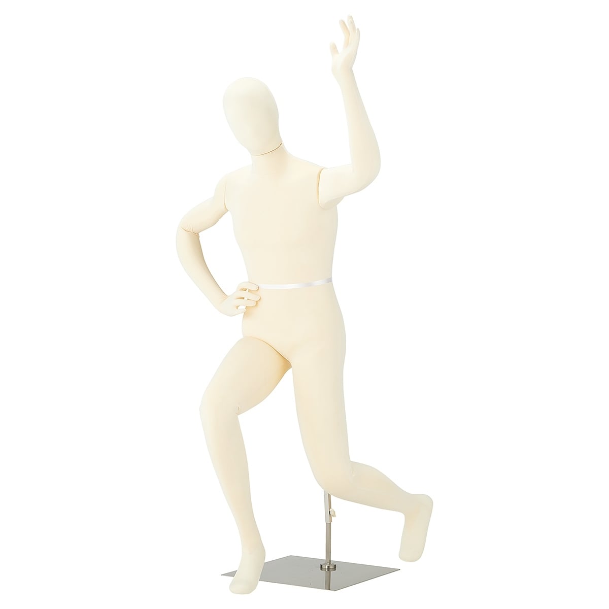 フレキシブルマネキン ハイウエストデザイン ホワイト レディース