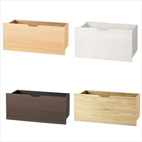 木製コの字テーブル付き 収納トロッコ 幅90cm用〔ストエキオリジナル