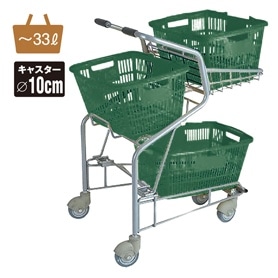 大和産業 ショッピングカート バスケットタイプ PVN902PE-C100