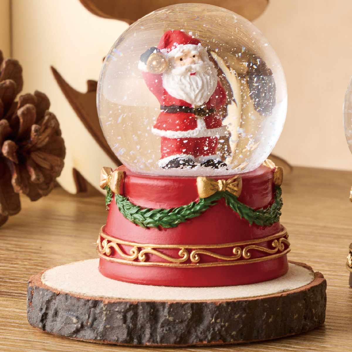 ディズニー(Disney) ミニー スノードーム スノーグローブ 紐付き