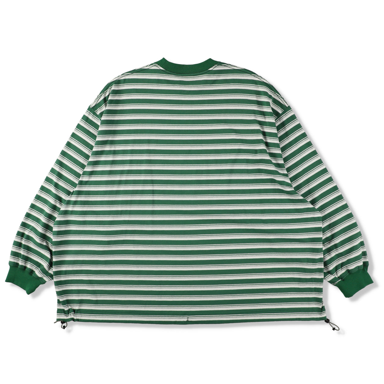 BALLOON STRIPES LONG SLEEVE T SHIRT | is-ness online shop