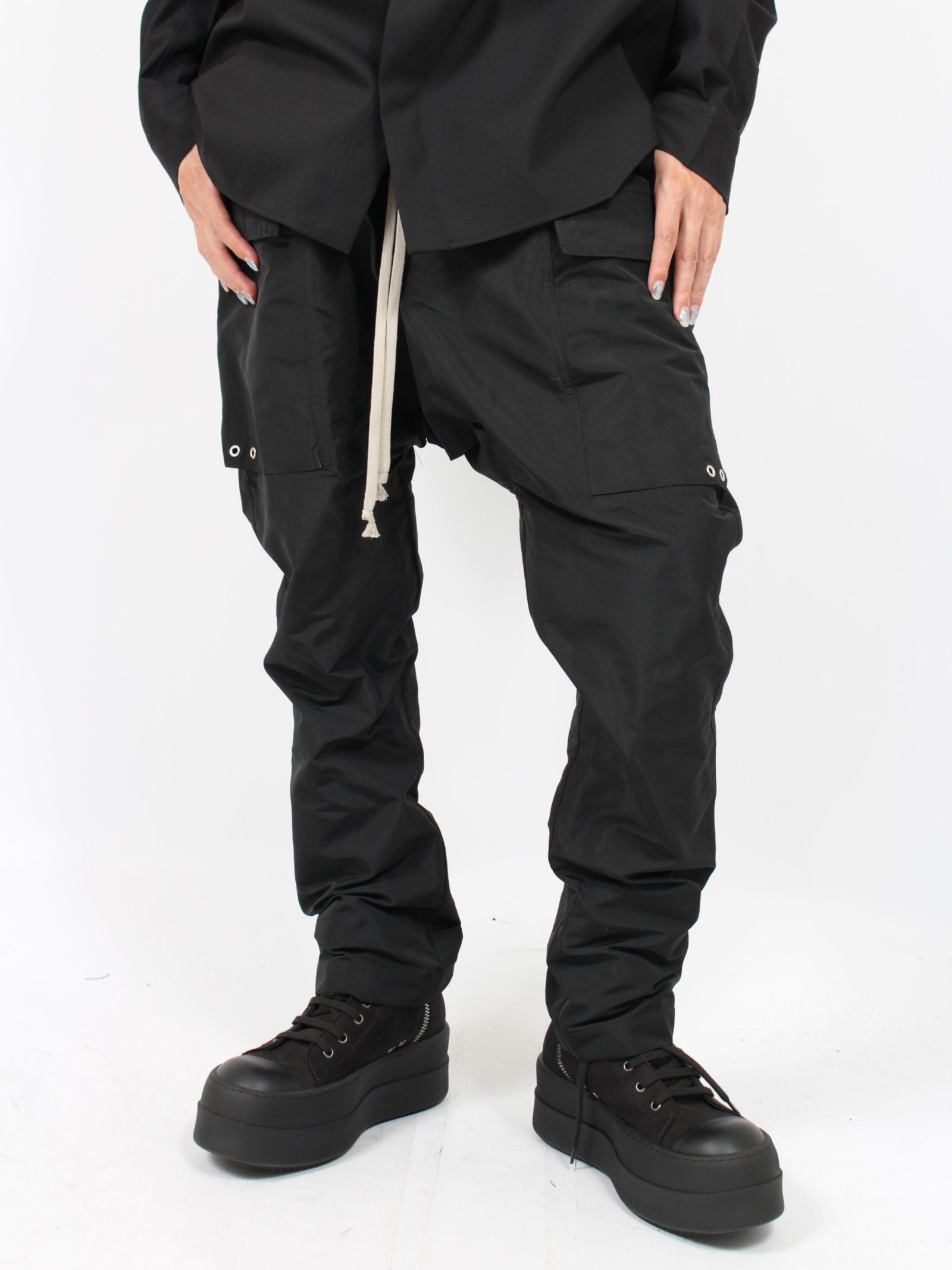 RICK OWENS - 【24AW】サルエル カーゴ ロング パンツ / CARGO LONG