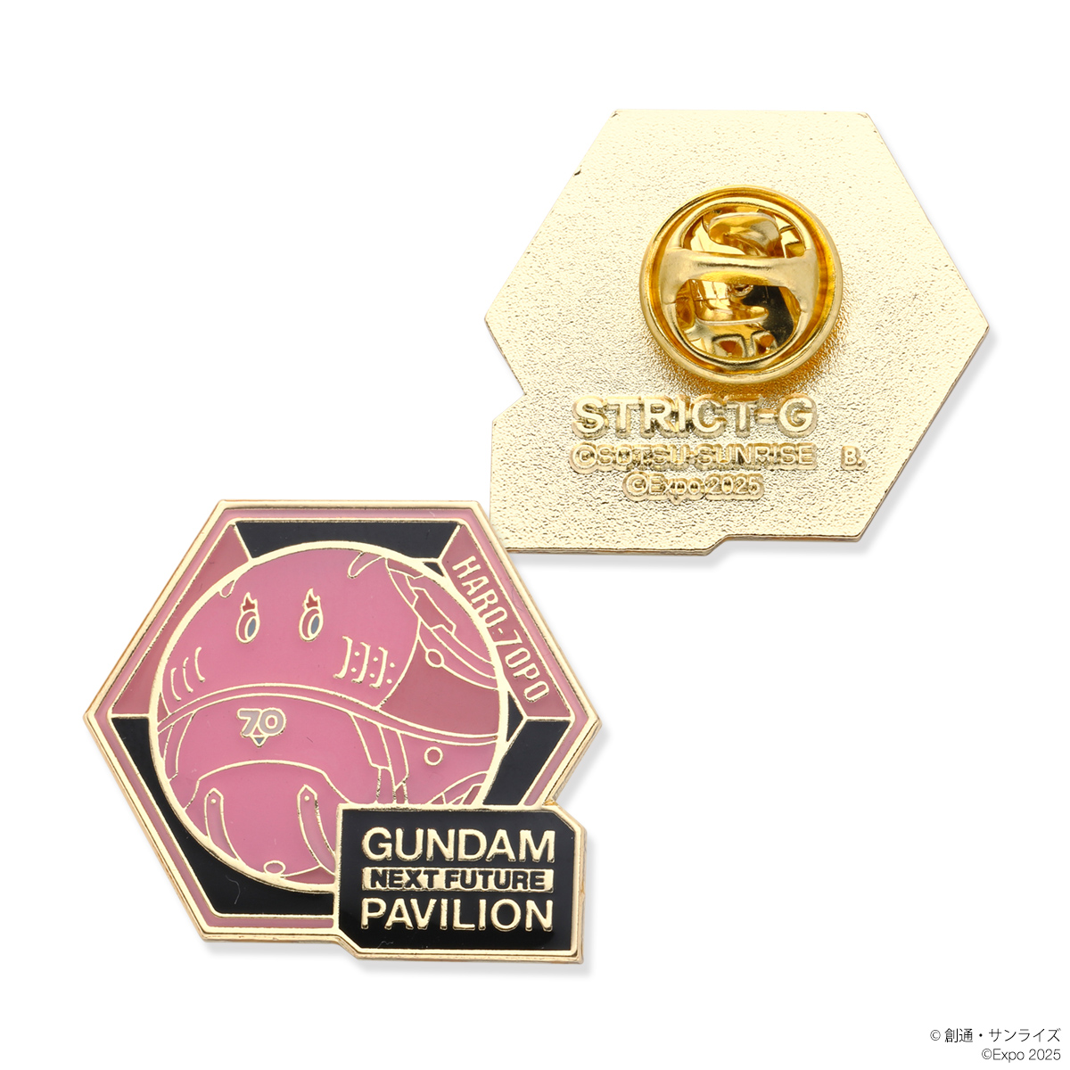 STRICT-G 『GUNDAM NEXT FUTURE PAVILION』ピンズ HALO-7OPO ｜ STRICT-G