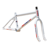 Retro BMX Parts / Skyway TA Frame / Fork / Bar Kit / Chrome