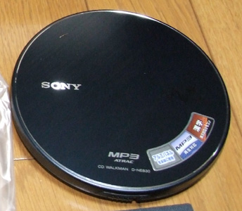 動作確認済 SONY D-NE830 ポータブルCDプレーヤー ソニー CD