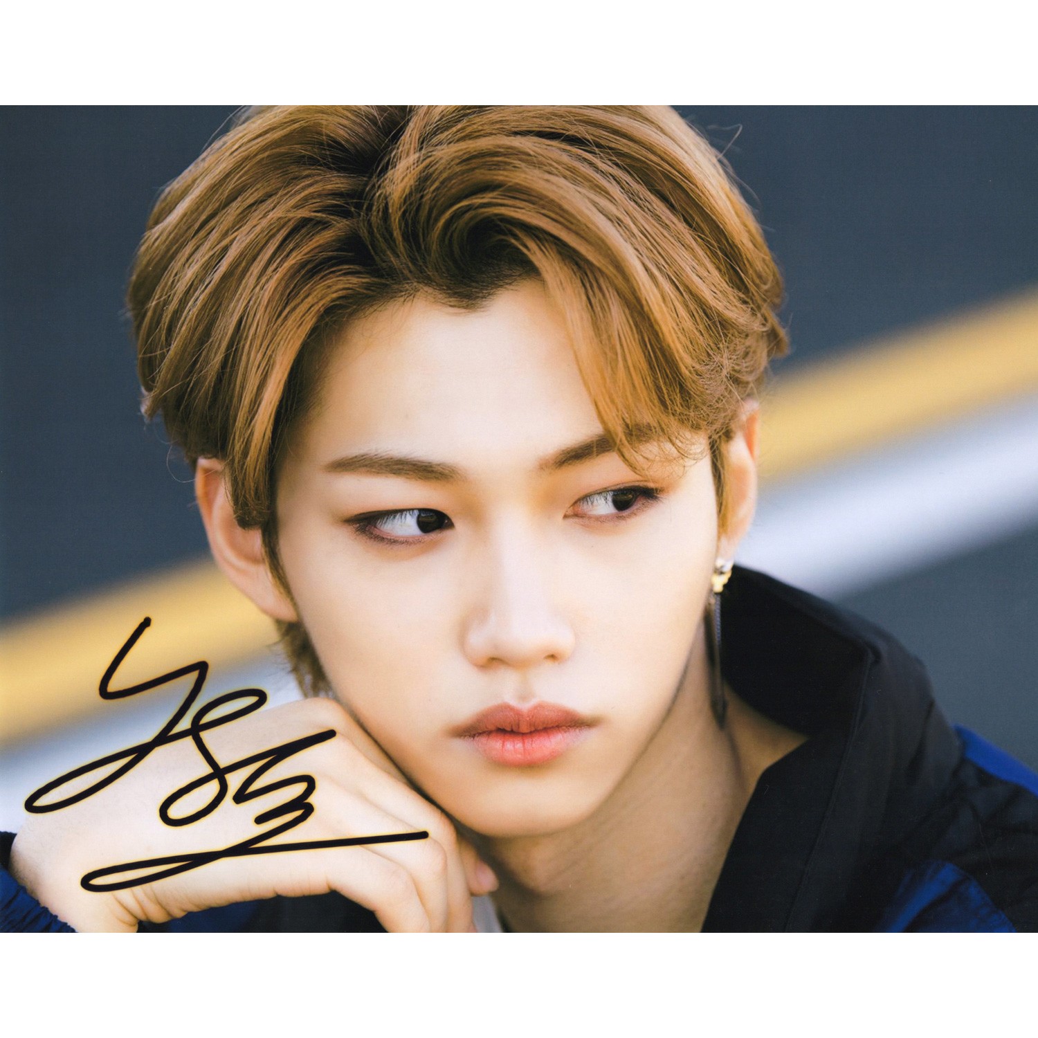straykids felix フィリックス直筆サインチェキ ポラロイド エコパ
