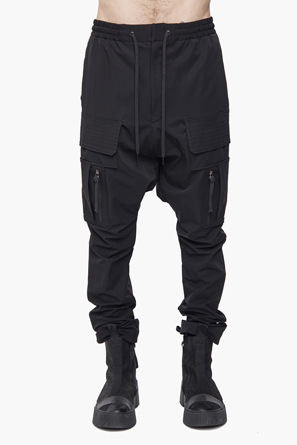 DEVOA PTF-WCD Drop crotch pants Heavy washi denim – SUUS