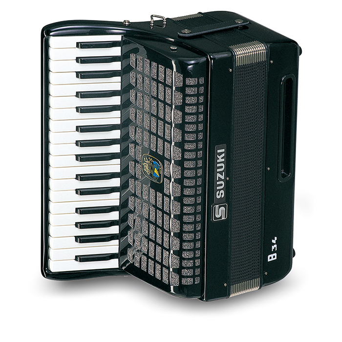 激レア 希少 ドイツ製 スズキ アコーディオン A-34T 定価15万 激レア