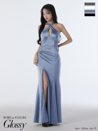 ROBE de FLEURS Glossy】ロングドレス - sugar