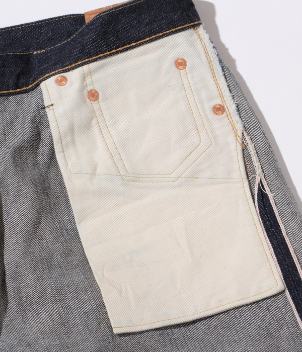 Lot No. SC42955 / 14oz. DENIM 1955Z MODEL (ZIPPER FLY) - SUGAR