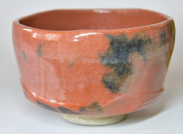 楽吉左衛門14代 覚入作 赤楽茶碗 すいぎょく園｜創業百年、お茶の