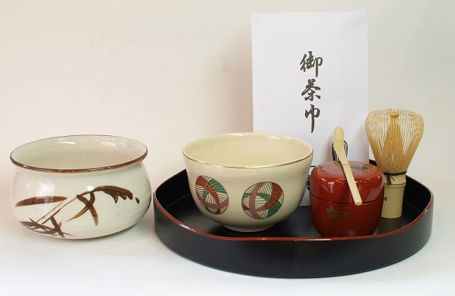 茶道具】 山道盆茶道具セット すいぎょく園｜創業百年、お茶の「すい