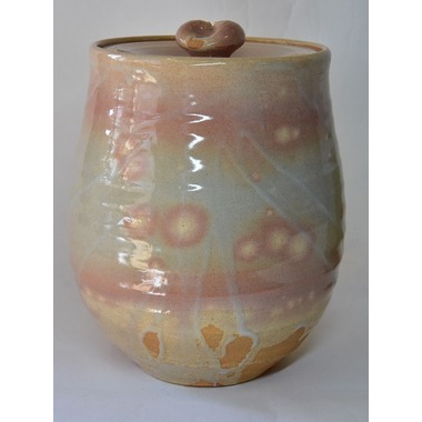 朝日焼水指 燔師 松林 豊斎作 兼中斎宗完 書付 すいぎょく園｜創業百年