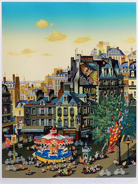 ヒロヤマガタ 絵画 コートヤードファウンテン ヒロヤマガタ 絵画