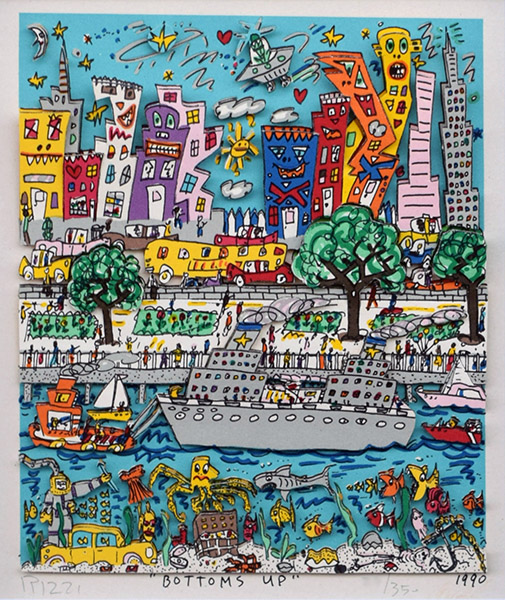 絵画 ジェームス・リジィ RIZZI