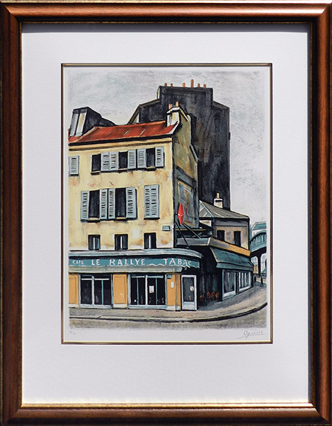 荻須高徳 オリジナル・リトグラフ3葉収録『Oguiss LITHOGRAPHE