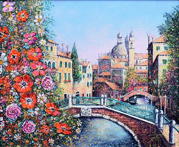 ギィ・デサップ作品紹介｜ベニス｜銀座の絵画販売・買取の画廊ー翠波画廊