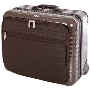 RIMOWA サルサDXハイブリッドビジネストロリー 32Lダークブラウン 2輪