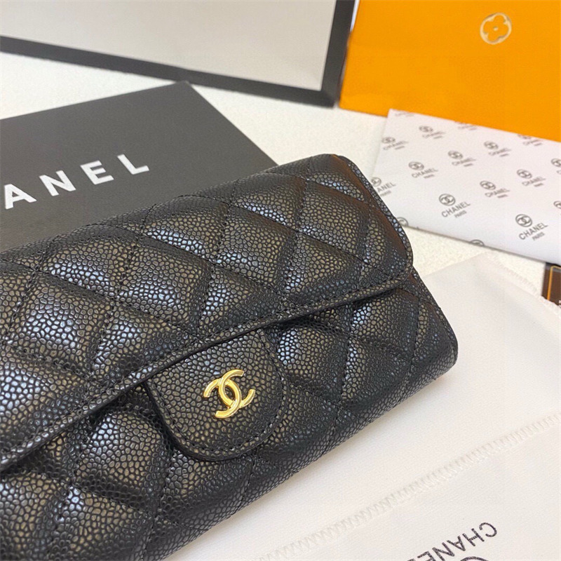 シャネル キャビア スキン 長 財布 chanel 財布 マトラッセ 長 財布