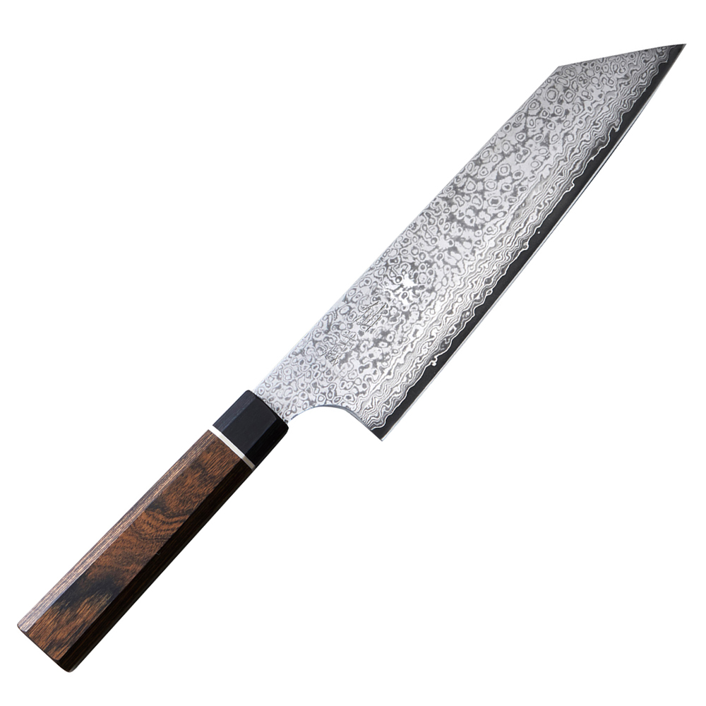 仙蔵 ブラックダマスカス 文化包丁200mm | サンクラフトキッチン