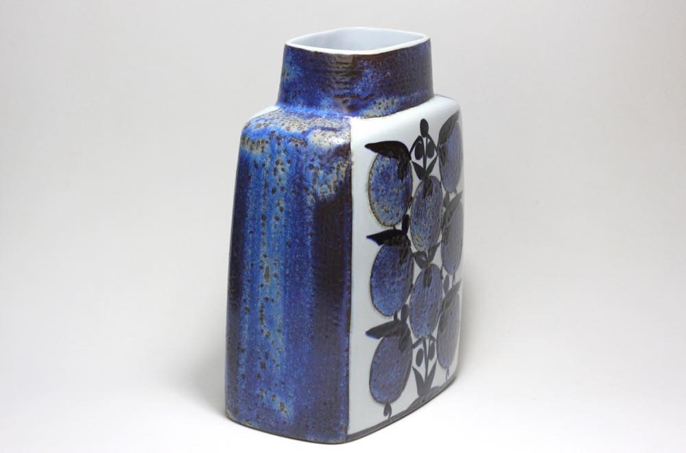 ロイヤルコペンハーゲン ・テネラ・スクエア型 フラワーベース 花瓶