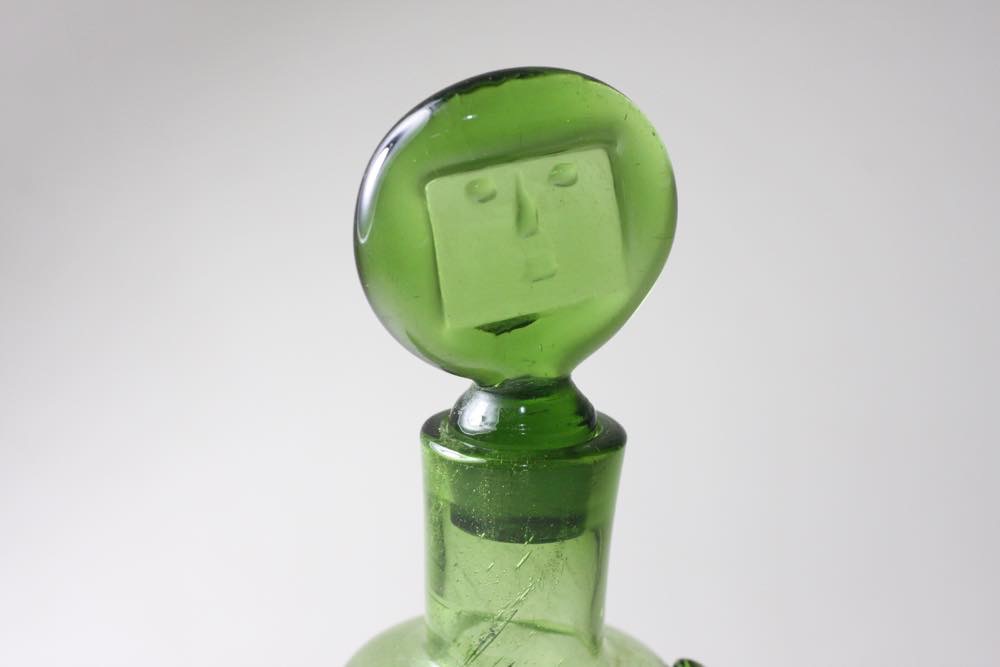 北欧雑貨/Erik Hoglundエリックホグラン ガラス デキャンタ グリーン