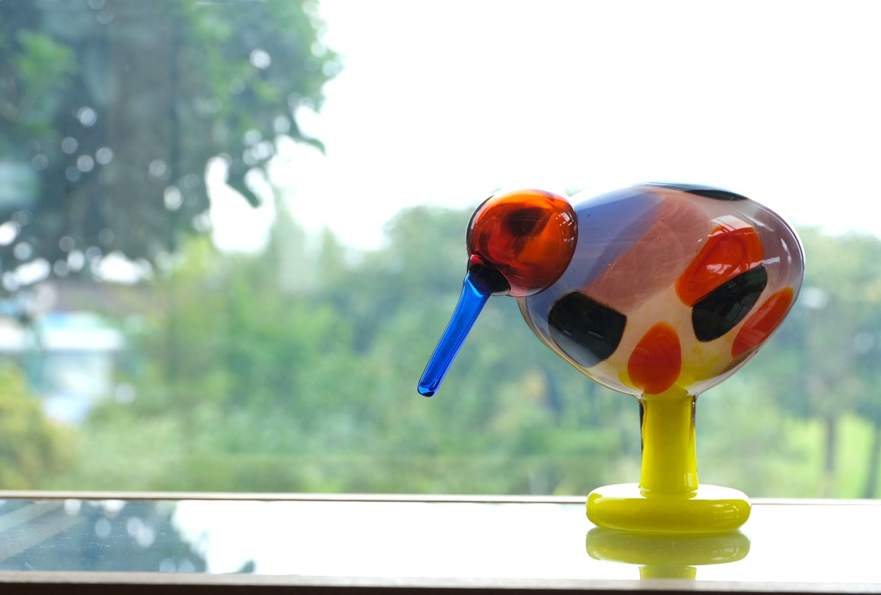 北欧アートガラス/ビンテージガラス/Oiva Toikka/オイバトイッカ