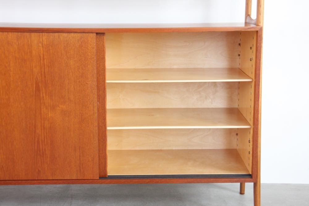 デンマーク ヴィンテージ オープンキャビネット 引き取り割引あり