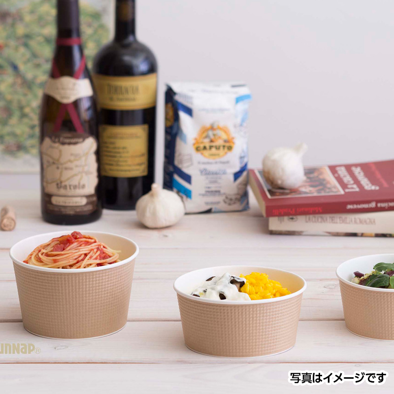 サンナップ公式 SUNNAP the STORE / フードボウルエンボス未晒し 565ml