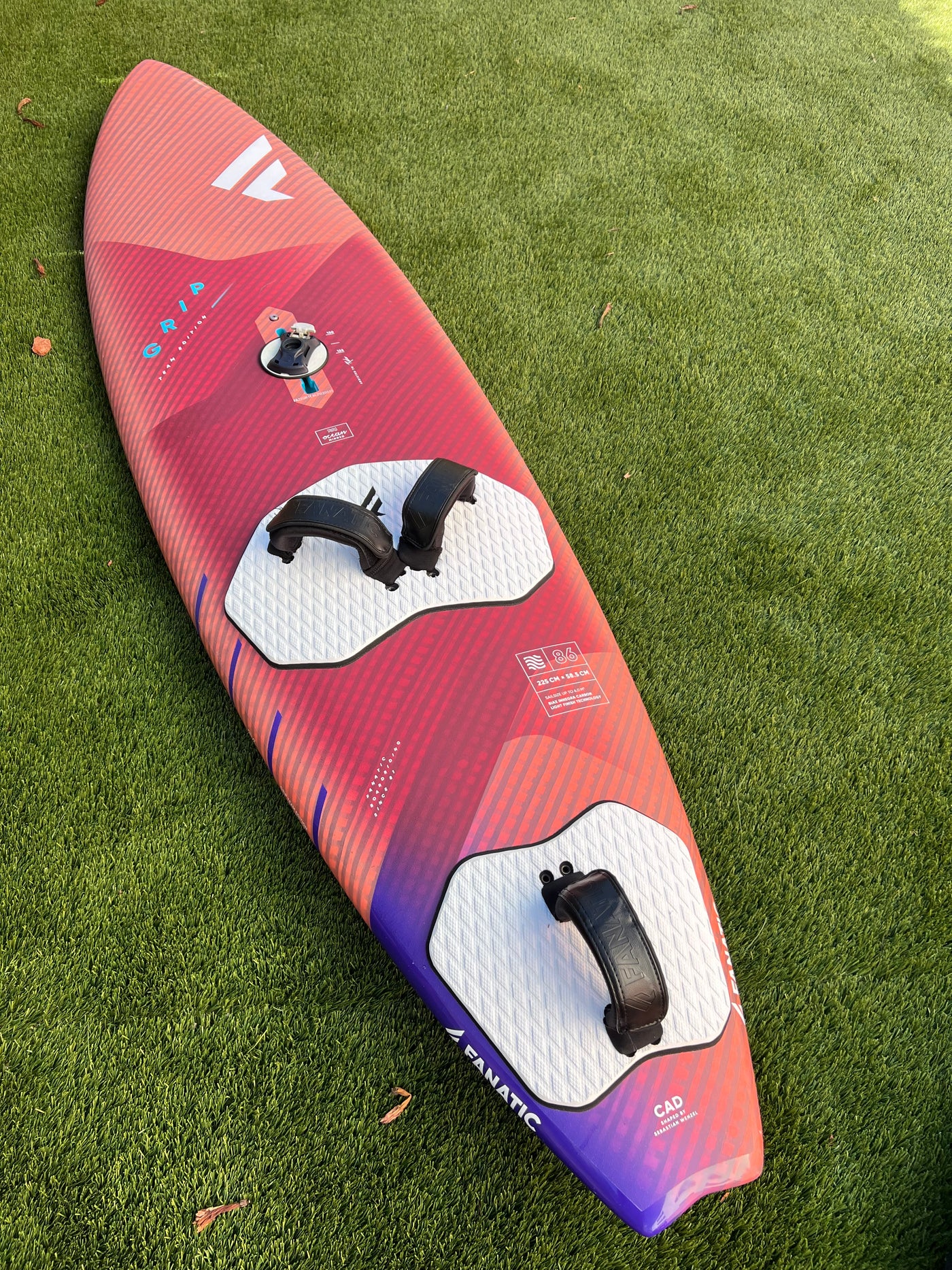 2022 Fanatic Grip TE 86 - USED/DEMO – Sunset Sailboards