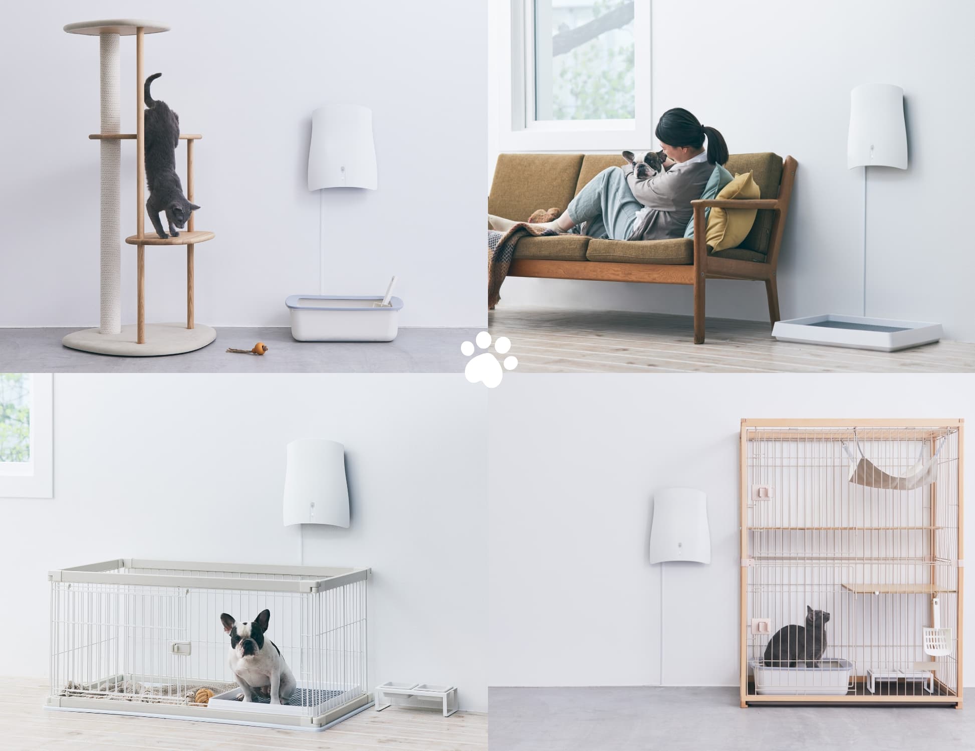 サンスター公式｜ペットのトイレ臭に着目した除菌脱臭機 QAIS-air- 04A1J