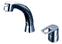 工事費込み】KVK 洗面用コンビネーション水栓 シングルレバー仕様 e