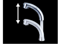 工事費込み】KVK 洗面用コンビネーション水栓 シングルレバー仕様 e