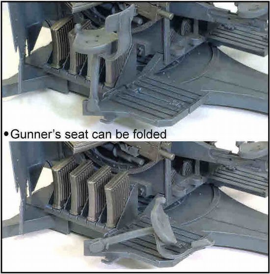 航空機・ヘリコプター 1/6 2cm Flakvierling 38 Mid Production 2cm