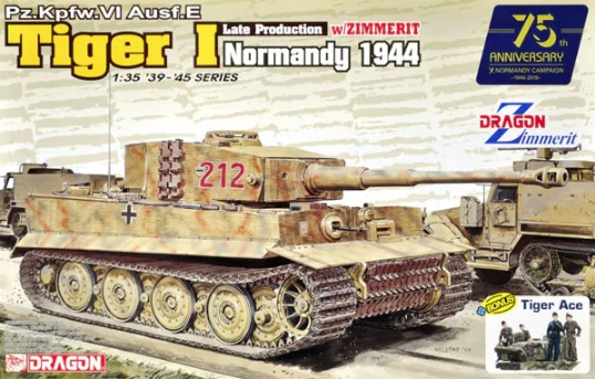 Pz.Kpfw.VI Ausf.E Tiger I Late Production w/Zimmerit (Normandy