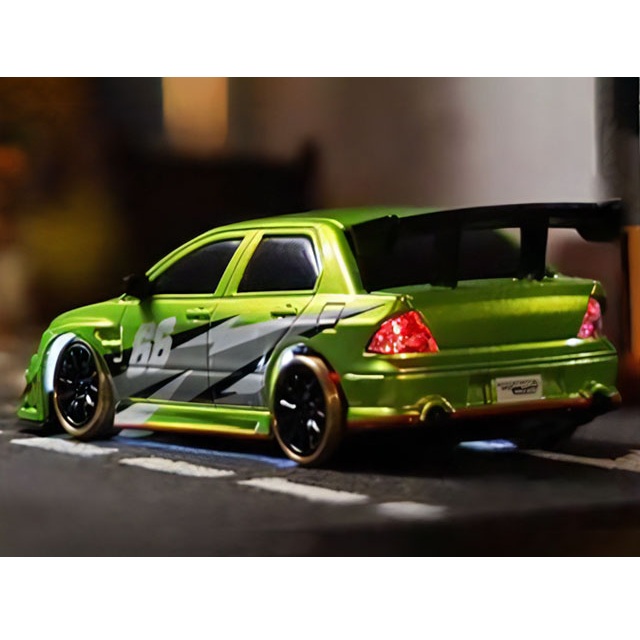 1/76スケール ドリフトカーC66グリーン [C66] - スーパーラジコン