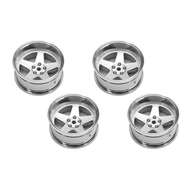 オフセット可変ホイール5スポーク銀 [NHA559] - スーパーラジコン