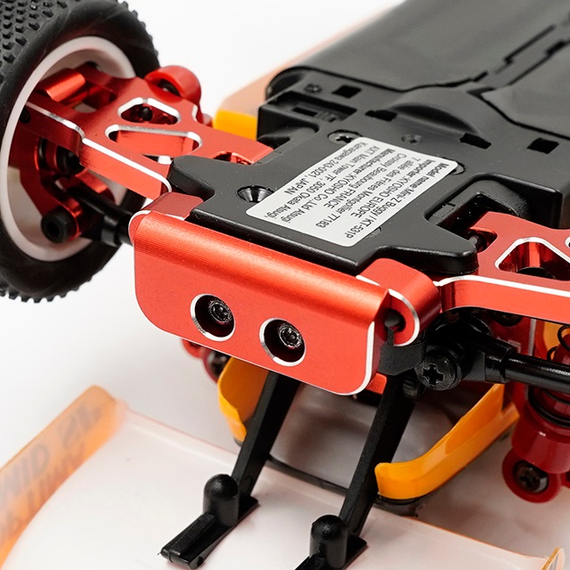 アルミF&Rバンパー Kyosho Mini-Z MB010 レッド [KYMB-010RD