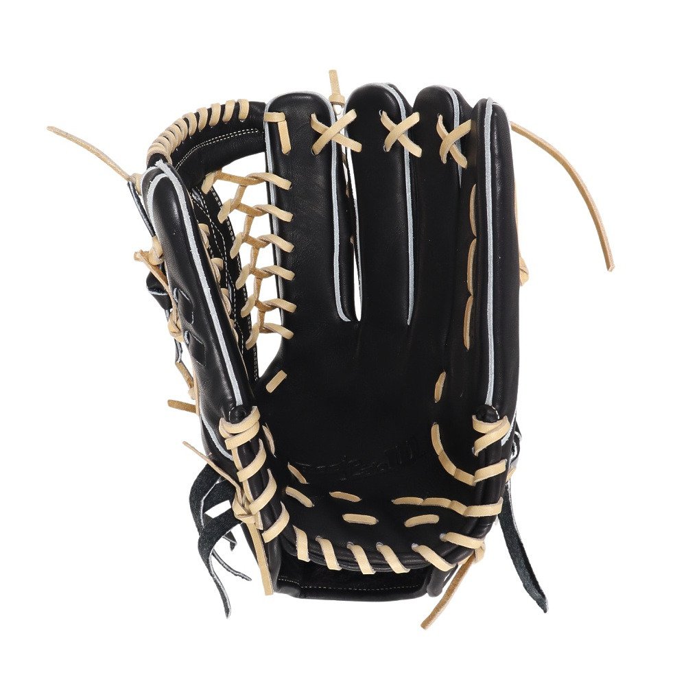 Wilson(ウイルソン) 軟式用 W/S DUAL 外野手用 D8型 ブラック Wilson