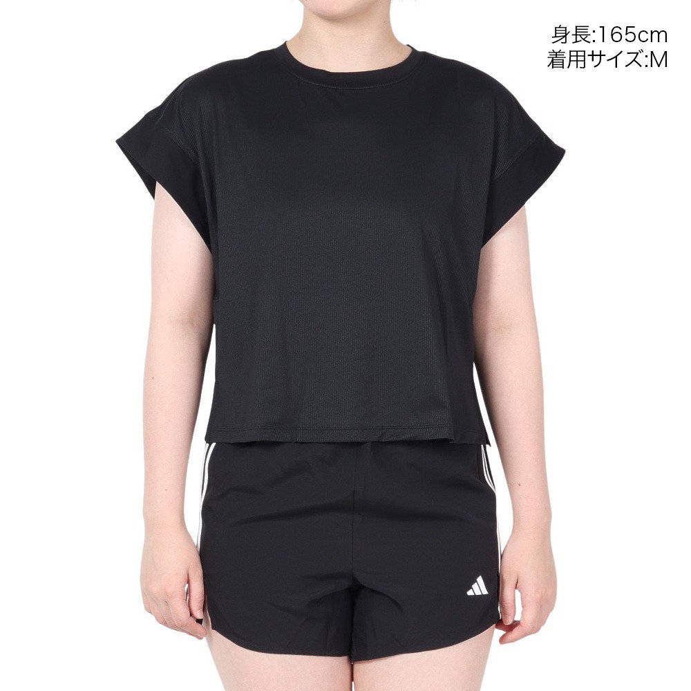 アディダス（adidas）（レディース）スタジオ Tシャツ KNS52-IP1860