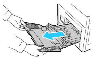Clear the Paper Jam From the Bypass Tray