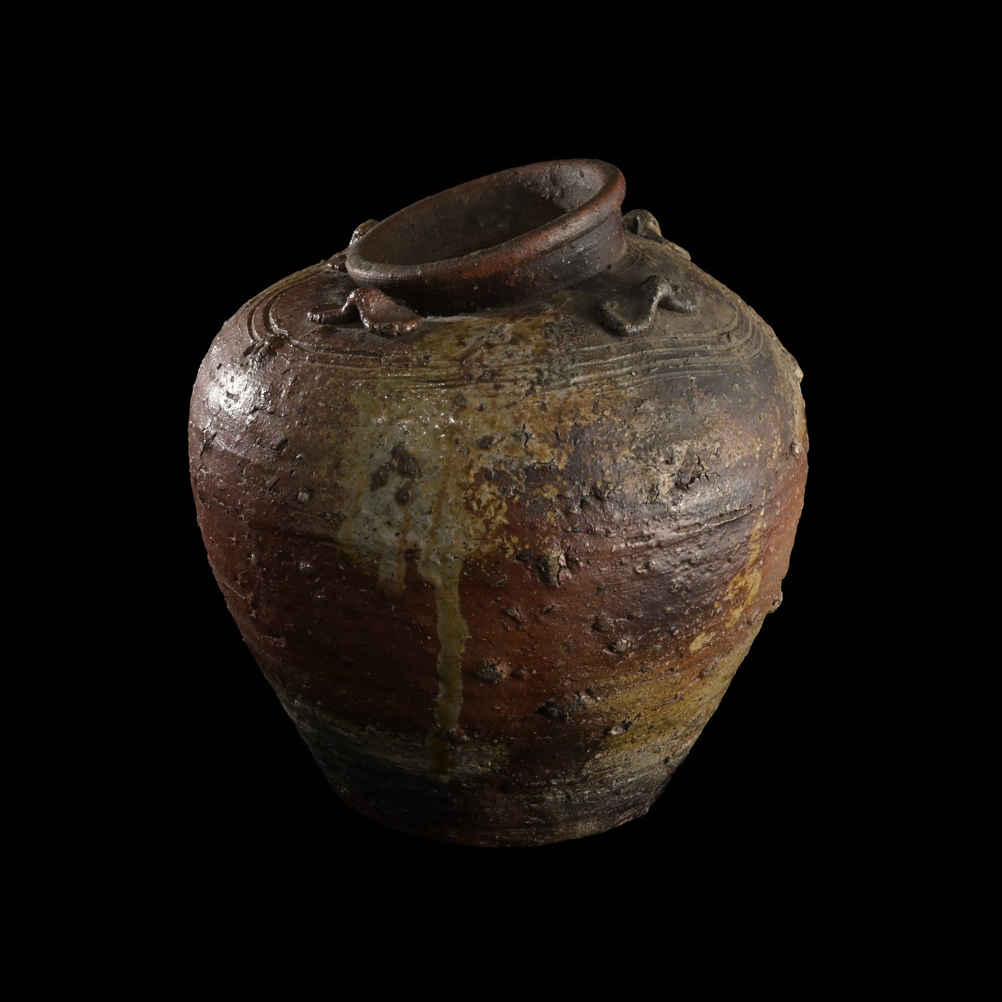 四耳呂宋壷 – 周信堂 Syuusindou