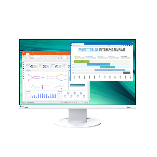EIZO EV2460-WT 23.8型カラー液晶モニター(ホワイト) - 業務用撮影