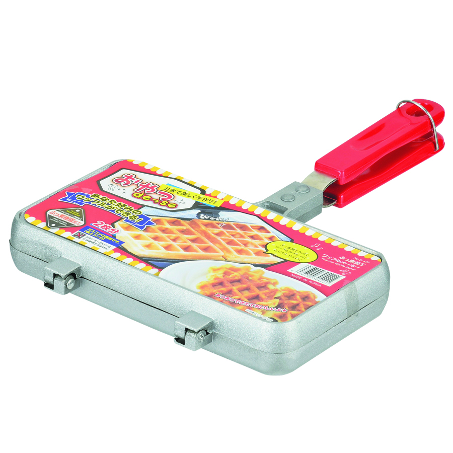おやつDEっSE ふっ素加工ワッフルメーカー D-422