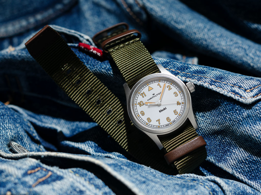 米軍御用達の復刻モデルも【ミリタリーウオッチ“ハミルトン”カーキ